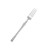 Servis uppsättningar europeiska små midja rostfritt stål gaffel middag Använd Western Steak Dining Table Fork (Silver)