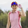 Bérets Summer Sun Hat Hommes Femmes Visière réglable Top Drapeau vide des personnes Hemshin Sports Tennis Golf Running Sunscreen Cap