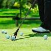 Golf-Trainingshilfen, Ball-Retriever, tragbar, rostfrei, teleskopisch, ausziehbar, Pick-up-Schaufel, Ballgreifer, Golfer-Tackle-Zubehör