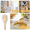 Dinnerware Sets Tableware Stainless Steel Spoon Rest Counter Tray Silicone Kitchen Utensils Holder