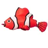 3d 245m Sevencolor Nimo Clownfish معلقة طائرة ورقية في الهواء الطلق مظلة مقاومة للماء ومقاومة للدموع ألعاب نفخ 240127