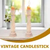 Candle Holders 2pcs Rustic Holder Tealight Stick Wedding Centerpieces