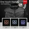 Winter 21 Gebieden Verwarmd Vest Mannen Jas Womens Elektrische Usb Heater Tactische Man Thermische Body Warmer Jas 240202