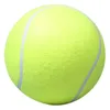 7/8/9,5 Zoll Hund Tennis Ball Riesiges Haustier Spielzeug für Hund Kauen Spielzeug Signature Mega Jumbo Kinder Ball Training Liefert Dropship Plüsch 240118