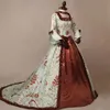 Women Medieval Renaissance Princess Queen Costume Robe Gown Dress Victorian Floor Length Cosplay Dresses Halloween 240126