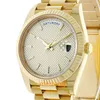 Brand world 2024 watch Best ew factory version Watch Day-Date 40 Watch 40MM Silver Index Hour Markers Dial Yellow Gold 228238Cal.3255 automatic watch 2-year warranty