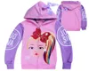 jojo siwa clothes kids zipper hoodies Spring and Autumn 412t Kids Girls Hoodies Jacket Coat 110150cm kids designer clothes girls4120993