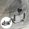 Portaoggetti da cucina Portaoggetti per coperchio Supporto per installazione rapida Antiruggine Pratico Nessuna perforazione