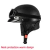 Motorcycle Helmets Retro Helmet Men Women Half Riding Racing Equipment Electric Bicycle Scooter With Goggles Supplies Moto