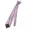 Bow Ties Purple Math Print Tie