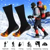 Sports Socks Thermal Stocking Lightweight Keep Warm Unisex Acetate Fibers Compression Stockings For Running Hiking