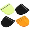 BERETS 4 PCS KAWII Söta vinterhattar unisex män reflekterande strip elegans vuxen akryl stickad