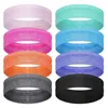 8 pacote de sweatbands de treino para mulheres headsport faixas de cabelo para cabelo feminino não slipmoisture wicking bandana para correr 240119