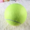 7/8/9.5 pollici giocattoli per animali domestici da tennis per cani per cani masticare la firma giocattolo mega jumbo per bambini addestramento a pallone dropship plushhip 240118