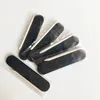 Nail Art Kits 10 Pcs Black File Manicure Set Pedicure Kit Disposable El Tool Wood Cuticle