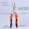 10 i 1 Hand Tool Multifunct Wire Stripper Heavy Duty Universal Tång Kabel Cutter Terminal Crimping Hand Tool 240123