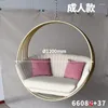 Qianqiu – hamac de loisirs en acier inoxydable, mobilier de camp, chambre à coucher, panier de balcon suspendu d'intérieur, princesse, chaise de patio de loisirs