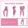 Pantalons pour femmes Hip Hop Alien Costume Femmes Mens Athletic Womens Cowgirl 80s Tenues à thème pour Disco 70s Vêtements