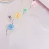 Accesorios para el cabello princesa Kawaii mariposa Bowknot elegante trenzado encantador estilo coreano Clip perla cadena para niños