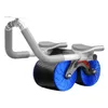 Spor Salonu Çok Fonksiyonlu Fitness Otomatik Ribaund Karın Egzersizi Çift Tekerlek Ev Diz Mat Ab Roller Sayacı Sessiz 240123