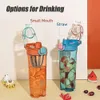 UPORS Tritan Shaker Bottle with Straw Portable Whey Protein Gym Mixer Blender Drinking Cup Sports Water 7001600ml 240129