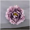 Hair Accessories Retro Edge Clips Hairpin Headdress Silk Flower Beading With Duckbill For School Show Party Birthday