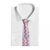 Bow Ties Purple Math Print Tie