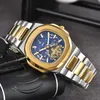 Pate Breitlins Reloj Relojes de pulsera para 2024 Nuevos relojes para hombre Tourbillon Cuatro agujas Reloj mecánico automático Reloj de diseñador de marca de lujo superior de alta calidad