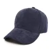 Ball Caps Male Female Neutral Summer Solid Baseball Corduroy Hat Visors Cap Breathable Guys Hats