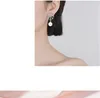 Orecchini a bottone 2024 gioielli da donna alla moda coreana squisita dichiarazione regalo con zirconi e fiocchi di neve