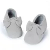 Primi camminatori Scarpe da passeggio per bambini Scarpe da passeggio per bambini Decorazione con fiocco Nappa Casual Nate per ragazzi Ragazze Antiscivolo Calde Quattro stagioni 0-18M