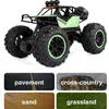 4WD Off Road RC Auto Afstandsbediening CarToy Machine Op Radio Met LED licht 1 18 Childrens DayToy Voor jongens 240118