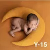 Born Baby Hat pozuje fasolę księżycowe gwiazdy poduszki ustawiają niemowlę Bebe Pography Props Nursling Po Strzelanie akcesoriów 240118