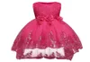 Teenage Girl Dress Flower Kids Events Party Wear Dress for Girl Wedding 8 10 12 Year Birthday Dress Children Graduation Costume218236401