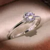 Cluster Ringen DIWENFU 1 Diamanten Sieraden S925 Sterling Zilveren Ring Voor Vrouwen Anillos De Bruiloft Edelsteen 925 Anel