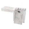 10/5 lager False Eyelash Storage Box Acrylic Makeup Organizer Eyelash Glue Pall Lash Holder Grafting Eyelash Extension Tool 240124