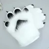 2 adet çizgi film peluş kedi cosplay kostüm çivi pençe eldivenleri tüylü el pençe eldivenleri anime cosplay mittens için hikaye anlatım240125