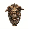 1 st Geit Schedel Deur Opknoping Hars Hel Demon Schedel Decoratie Hanger Deurklopper Gothic Deurklopper Woondecoratie 240130