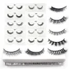 Lehuamao 3060100 par Mink Lashs No Box 3D Eyelashes Short Natural False Eyelash in Bulk Crueltyfree Makeup Lashs 240126