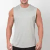 Merk Plain Tank Top Mannen Bodybuilding singlet Gym Stringer Mouwloos Shirt Leeg Fitness Kleding Sportwear Spier Vest 240119