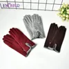 ENJOYFUR automne hiver femmes laine tricoté écran tactile gants mode chaud couche de peluche Sport de plein air femme conduite mitaines 240201
