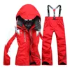 Women Snow Wear Womens Outdoor Ski Suit Waterproof Warm Veneer Double Board Super Warm Snowboaarding Suit 240122