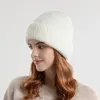 Berets Cool Inverno Quente Cordeiro Lã Cap Feminino Ao Ar Livre Malha Senhora Menina Sólida Harajuku Teddy Velvet Beanie Earflap Chapéus para Mulheres Homens