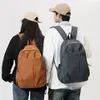 Skolväskor ryggsäck unisex trend design fast färg enkel telefon surfplatta pc plånbok lagring preppy stil elever skolväska stor kapacitet