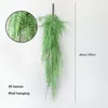 Decorative Flowers 120cm Artificial Green Plants Persian Leaf Large Wall Hanging Fern Leaves Vines Outdoor Bars Restaurants Decoration