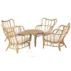 Mobilier de camp européen créatif jardin extérieur chaises de plage nordique loisirs rotin fauteuil pour salon canapé chaise