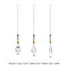 Garden Decorations Crystal Hanging Prism Exquisite Beautiful Chandelier Smooth Surface Ball Rainbow For Home Window Decor