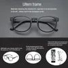 Magnet-Clip-On-Brille, Vollrand, optische Rahmen, verschreibungspflichtige Brille, rund, Vintage, Myopie, Polarisation, Sonnenbrille, Anti 240131