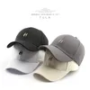Kore tarzı Japon tarzı kadın mektubu işlemeli zirve kapak açık spor seyahat erkek güneş koruma güneş gölge çift beyzbol şapka tasarımcı şapkası