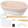 Ensemble d'outils de cuisson, paniers de fermentation de la pâte, paniers de fermentation du pain pour les boulangers professionnels et amateurs, panier en rotin au levain, outil de cuisine 240130